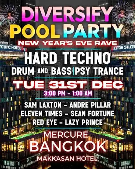 RAVE TIMES x SUBWERK Techno Pool Party